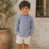 Gauze Long Sleeve Shirt