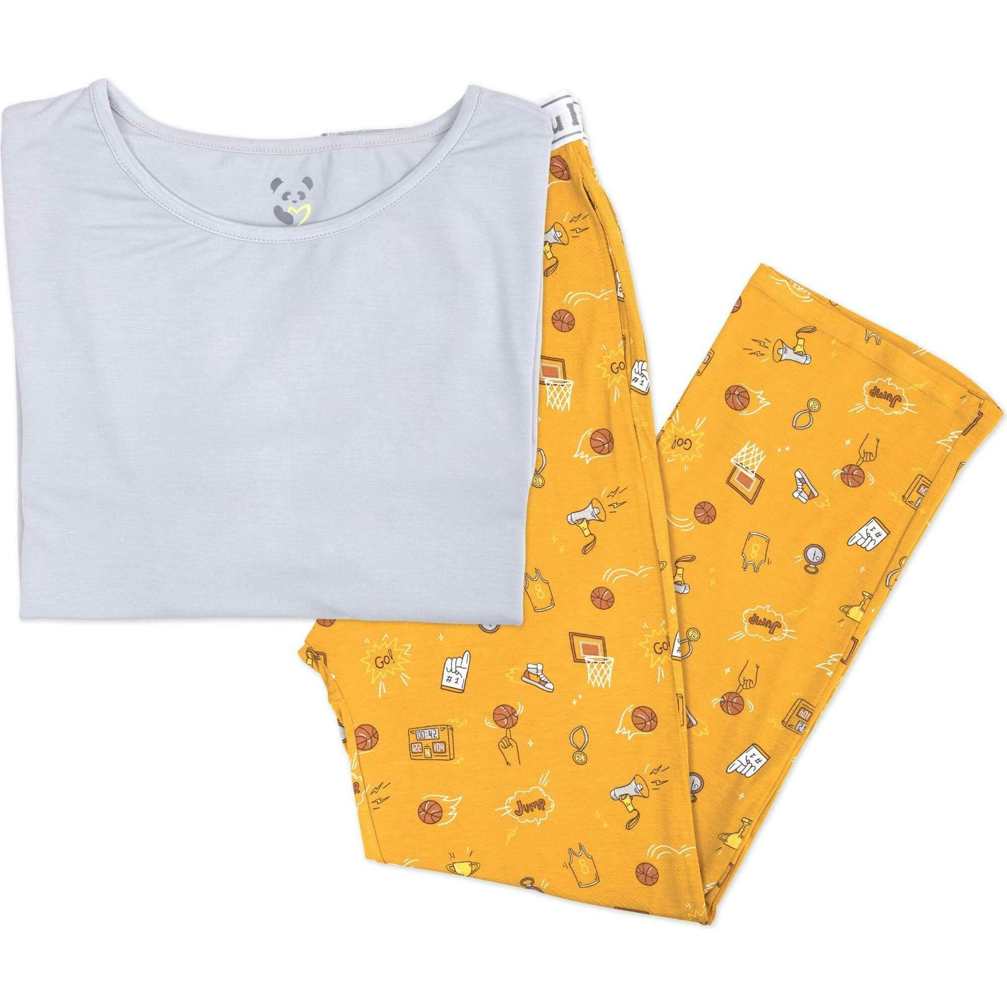 Basketball Bamboo Men's Pajama Set