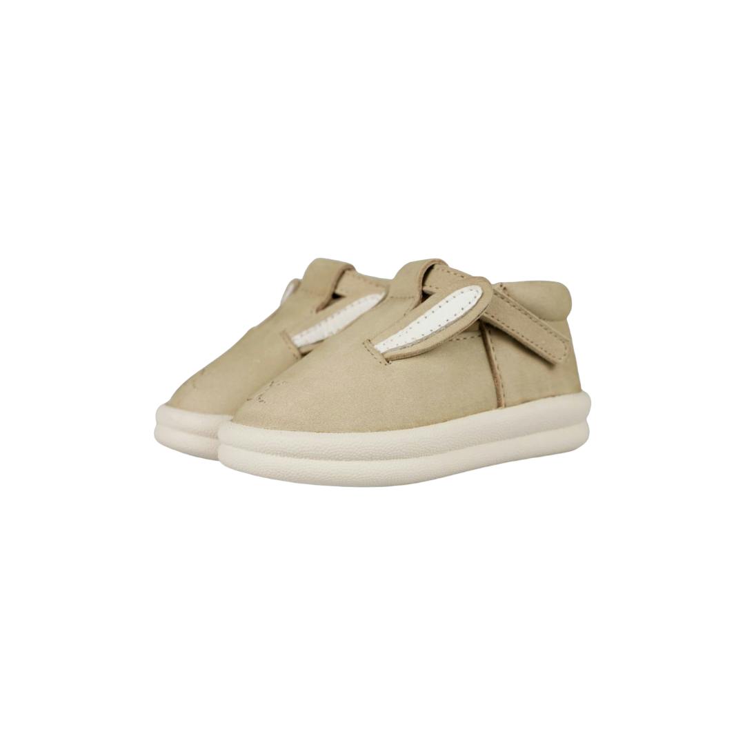 Zazo Classic Shoes | Bunny | Taupe Nubuck