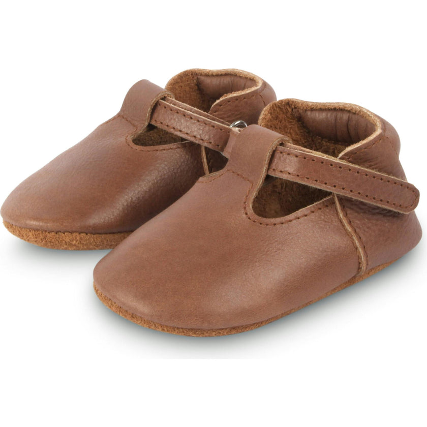 Elia Classic Leather T-Bar Shoes
