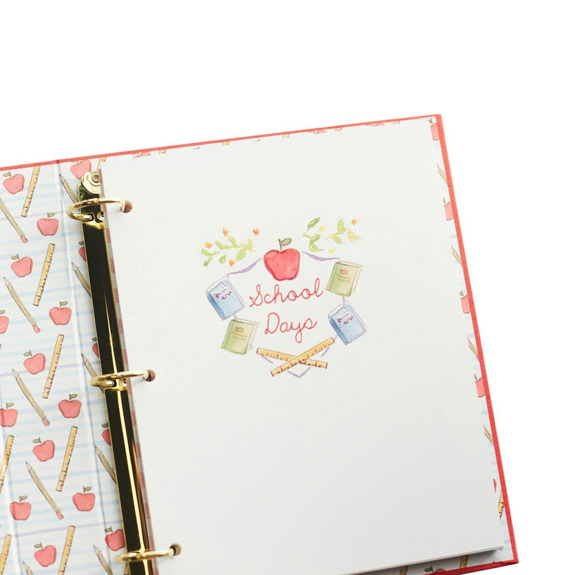 School Days Memory Book