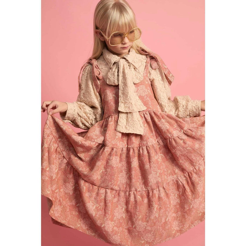 Wildflower Straps Dress Pink Flowers