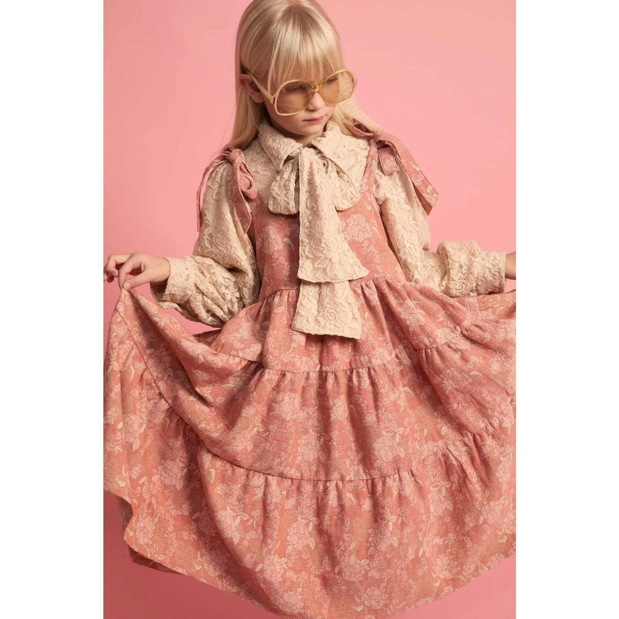 Wildflower Straps Dress Pink Flowers