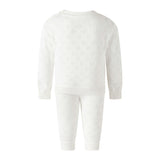 Ivory Pointelle Sweater & Legging Set