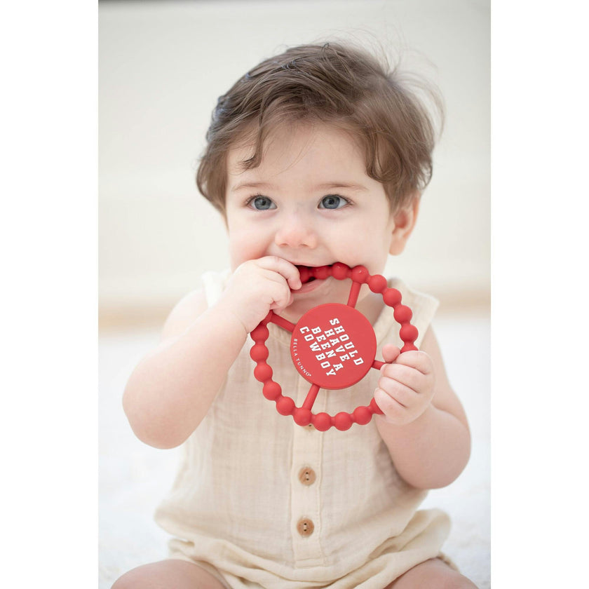 Cowboy Happy Teether