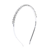 Silver Crystal Headband