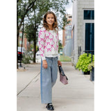 Pretty in Pink Bow Cardigan
