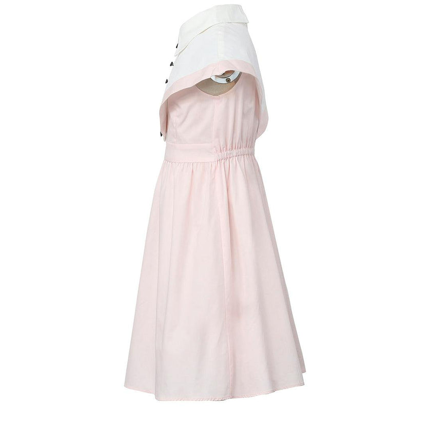 Stella dress (blush pink/ivory)
