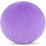Plush Smiley Fuzzy Bright Purple 5"