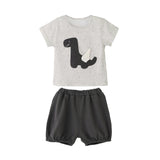 Gray Dino Dot Set