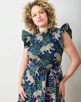 Bagheera - Let's Ruffle Dress - Navy