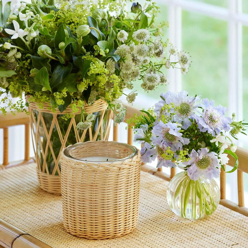 Tulia Wicker Candle
