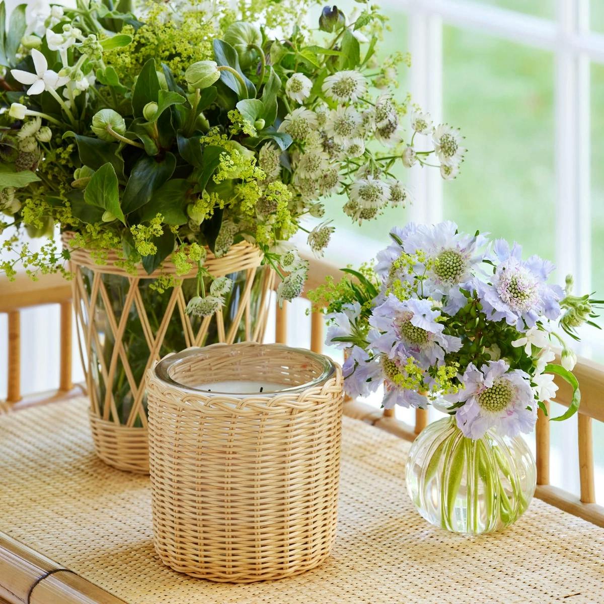 Tulia Wicker Candle