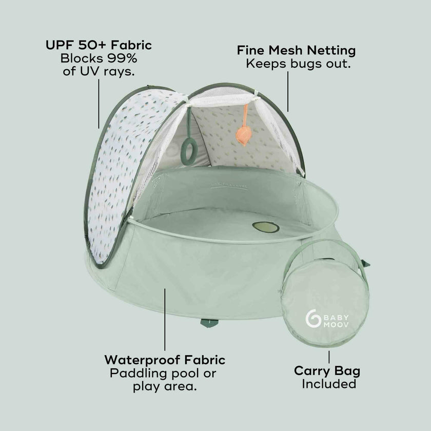 Aquani Anti-UV Baby Beach Tent & Paddling Pool