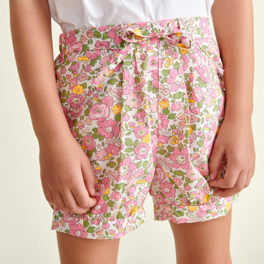 Made With Liberty Fabric Girls Shorts Dana