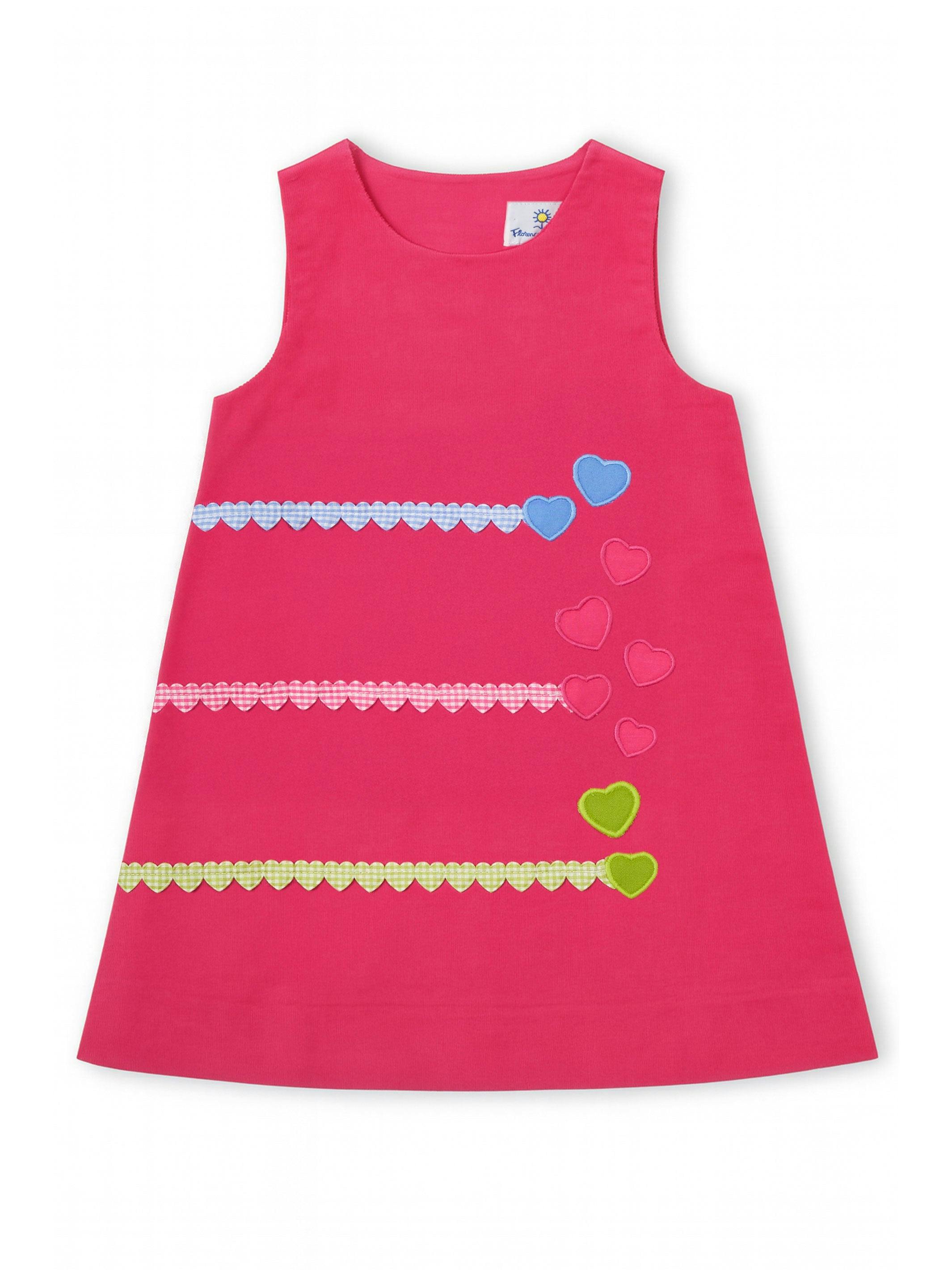 Corduroy Jumper With Hearts