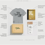 Nasca Ancient Mysteries Gift Box with Pelican Kids Tee, Book, and Activities