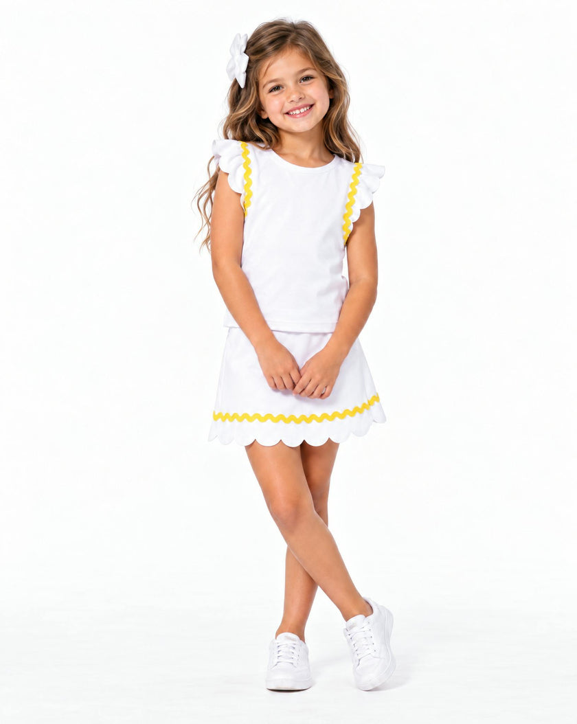 Love All Littles Kate Tennis Top