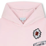 Pink Hooded Sweatshirt