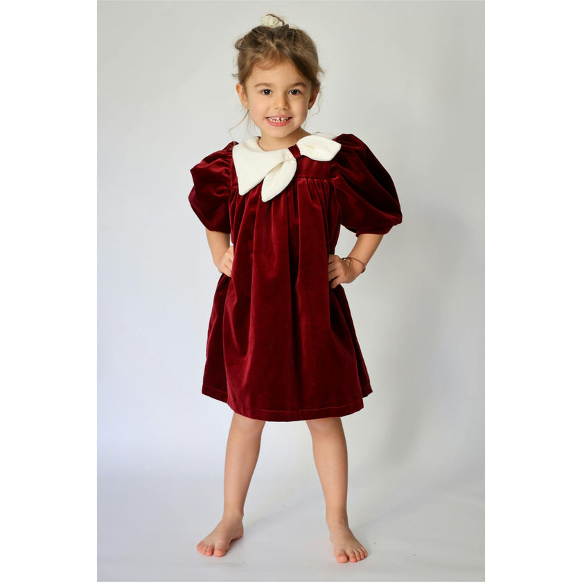 Cotton Velvet Rosemoor Dress