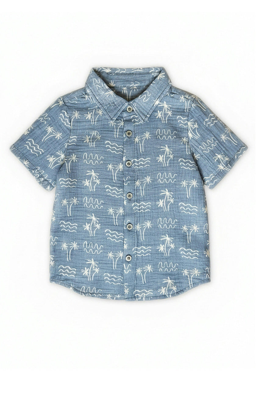Malibu Jerry Short Sleeve Buttondown
