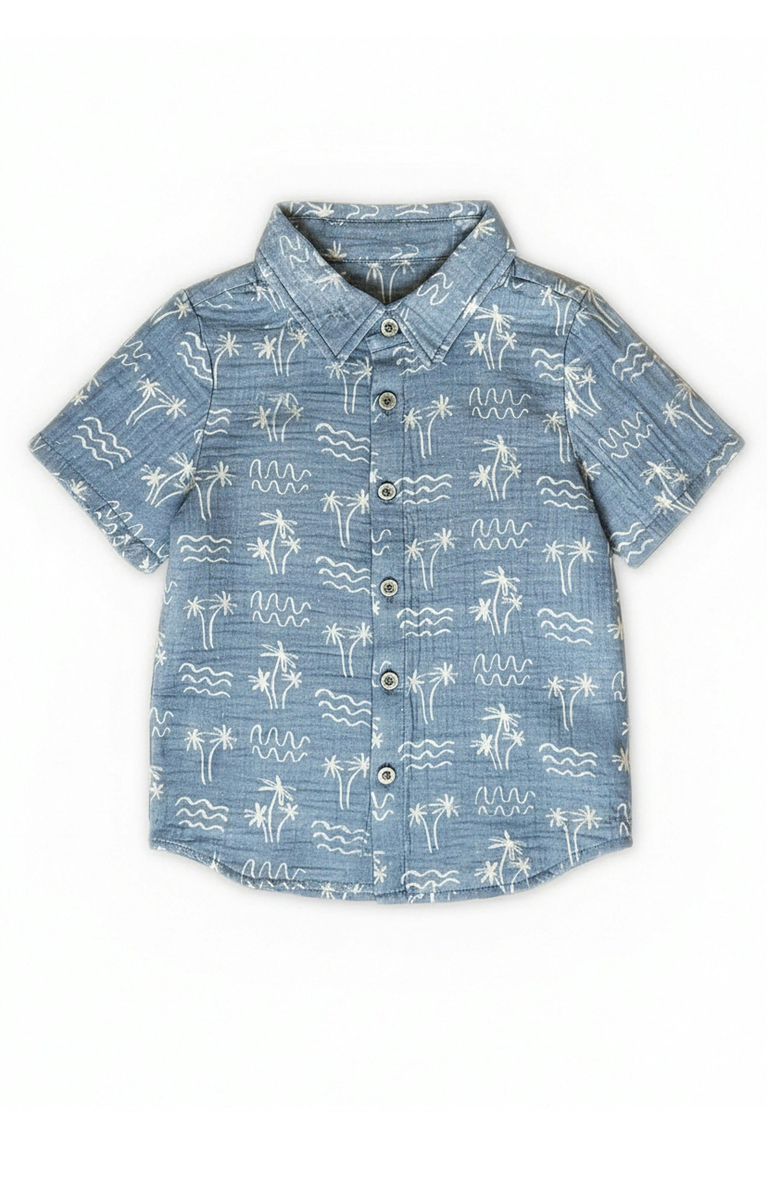 Malibu Jerry Short Sleeve Buttondown