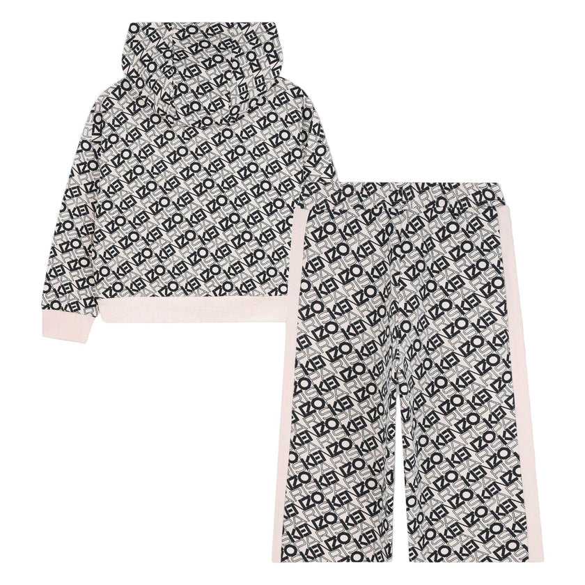 Pink Pale Cardigans + Trousers