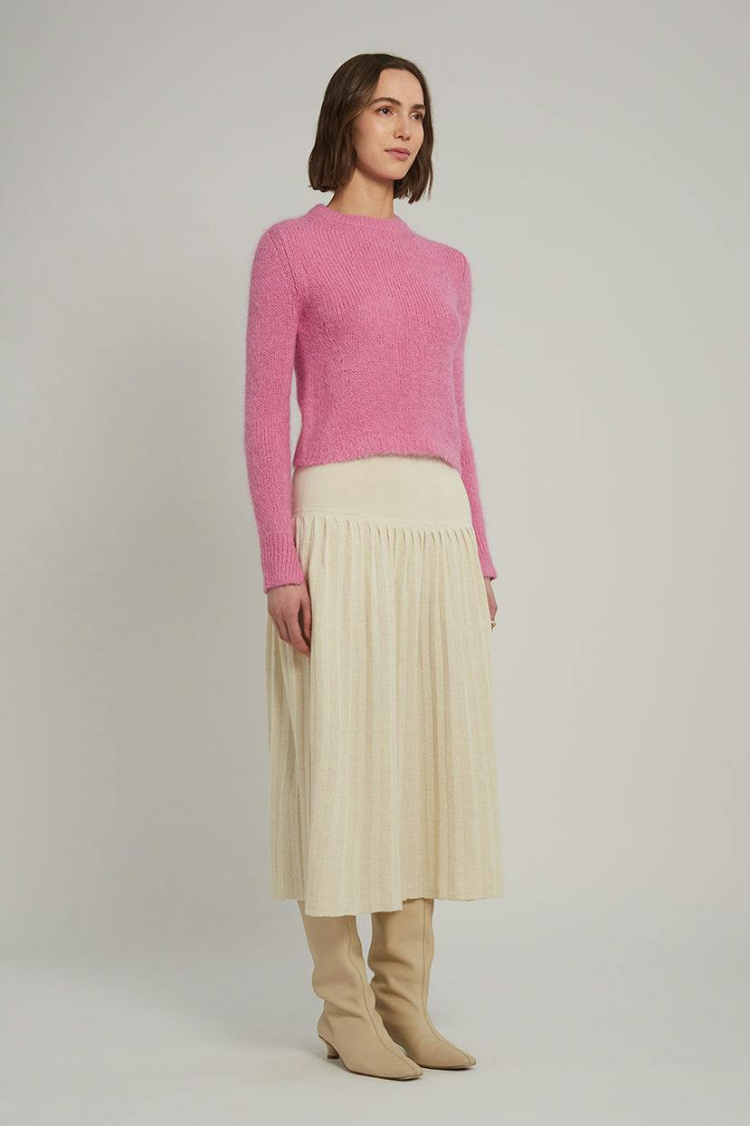 AVA SWEATER | TAFFY PINK