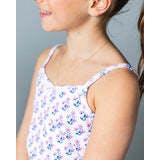 The Organic Cami and Short Set [Block Floral]