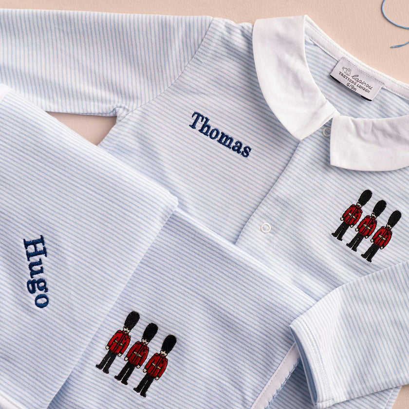 Baby Hugo Guardsmen Onesie
