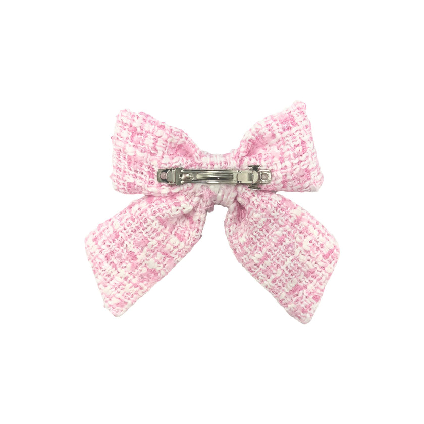 Tweed Hair Bow