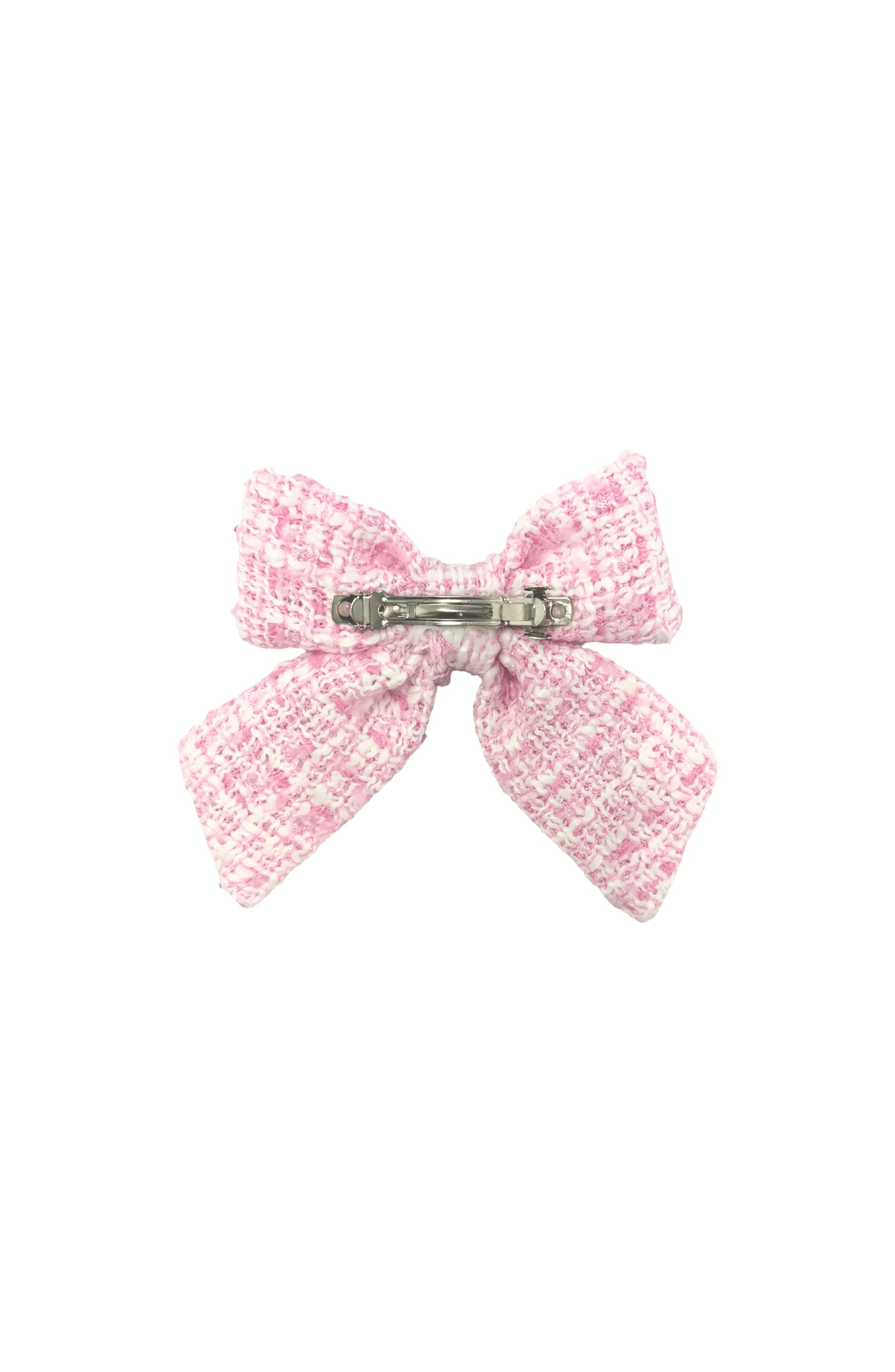 Tweed Hair Bow