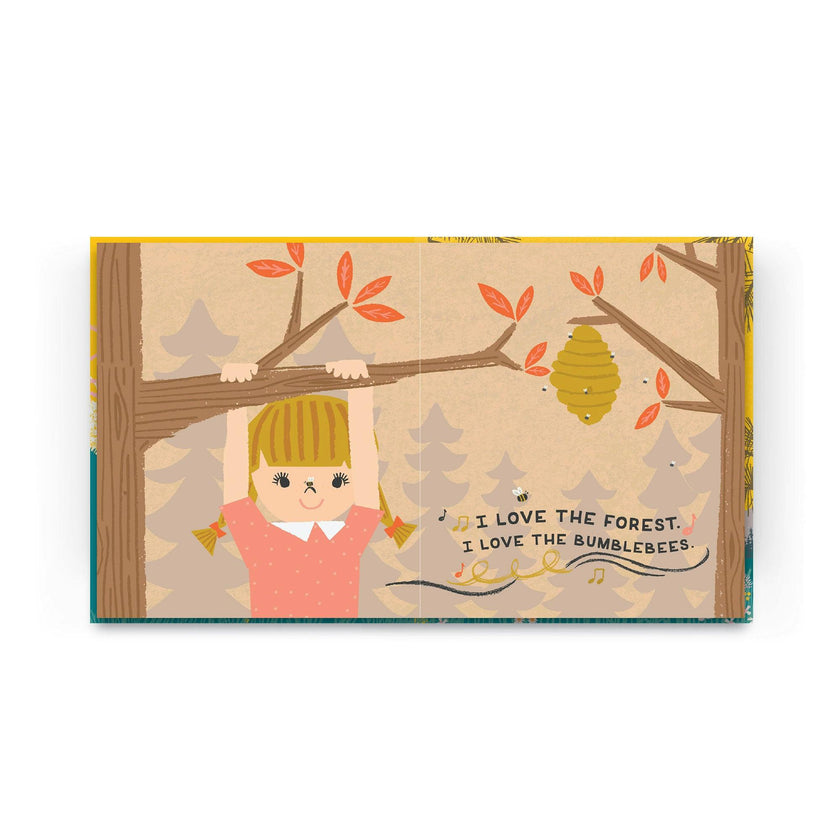 I Love the Mountains Children's Baby Book