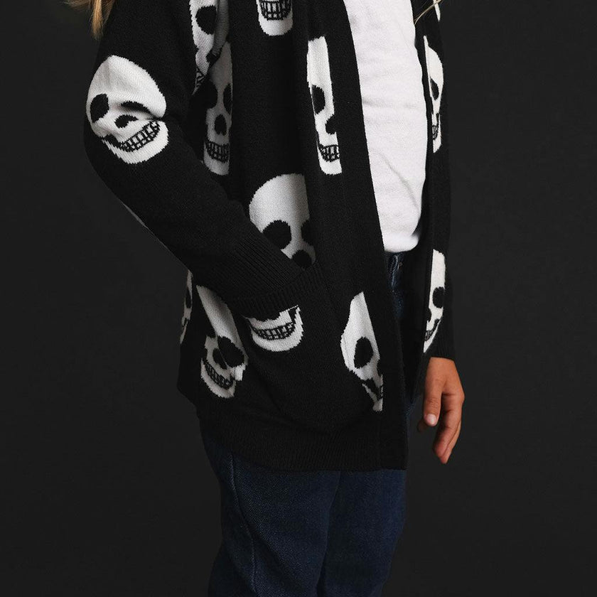 Classic Skelly Jacquard Cardigan