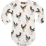 Organic Cotton Long Sleeve One Piece