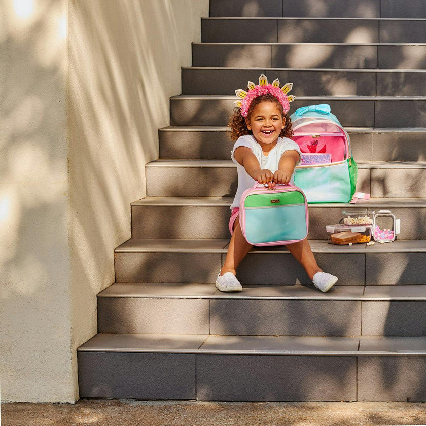Colorblock Multicolor Insulated Lunchbox