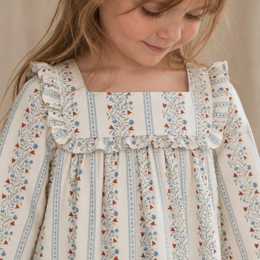 Organic Twill Dress - Vine Trail