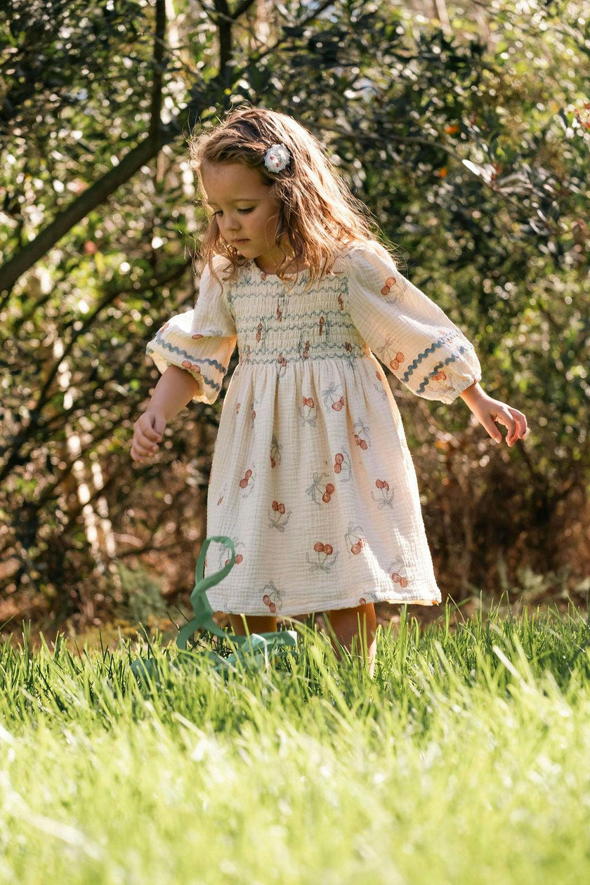 Maeve Dress in Winter Chérie