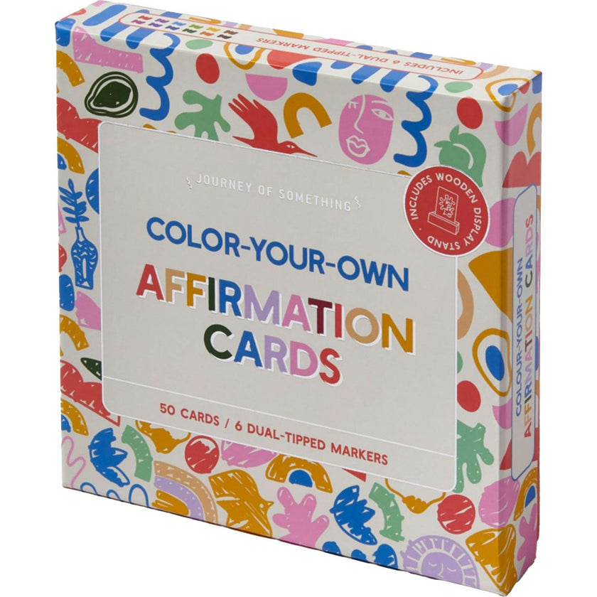 Color Your Own Affirmation Cards