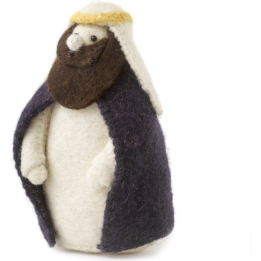 Handmade Christmas Nativity Scene in Hand Felted Wool
