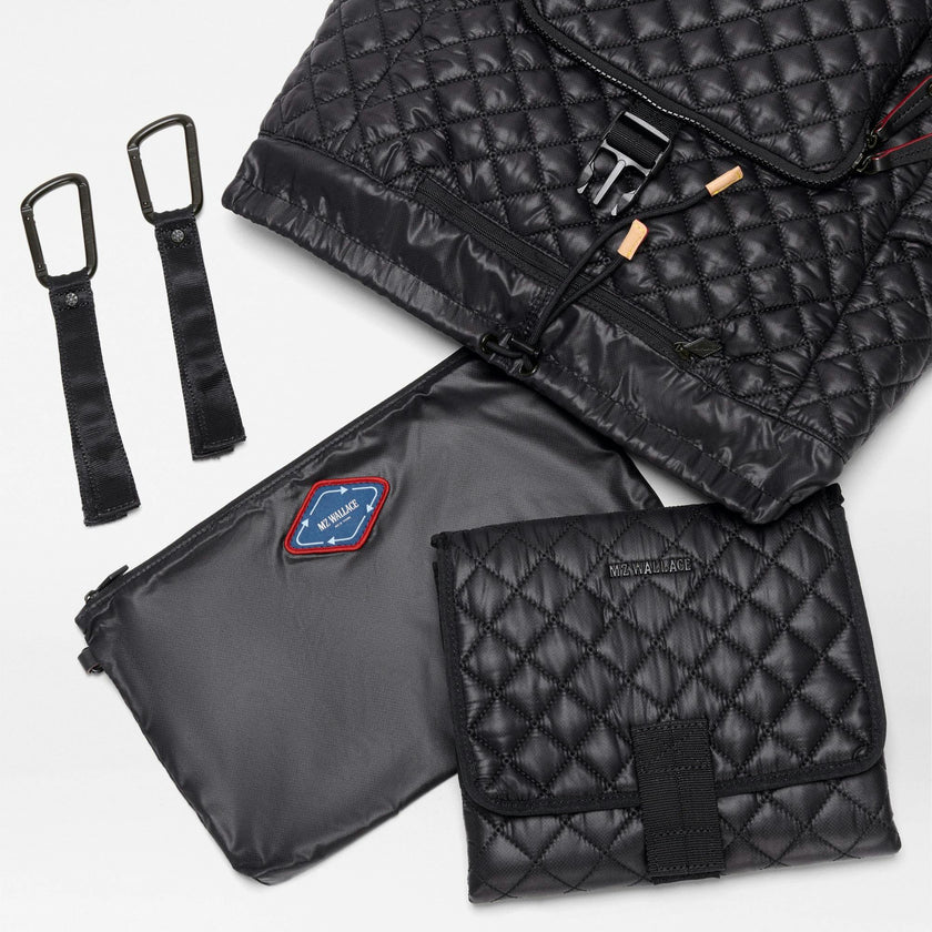 Black Metro Diaper Backpack