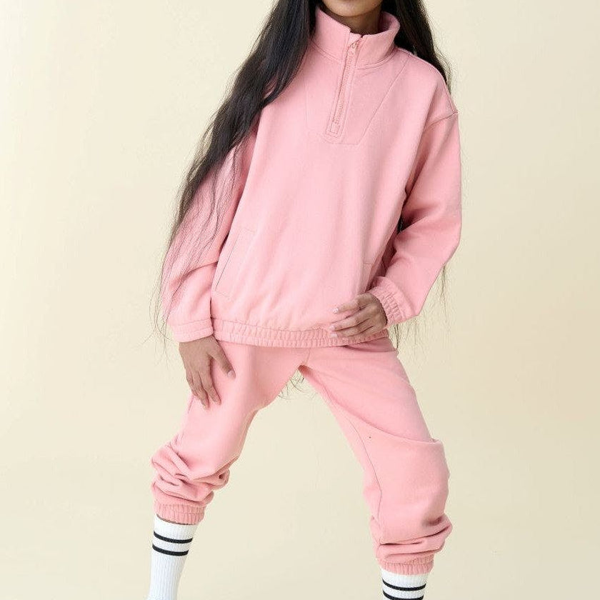 Relaxed Cotton Straight Leg Sweatpant