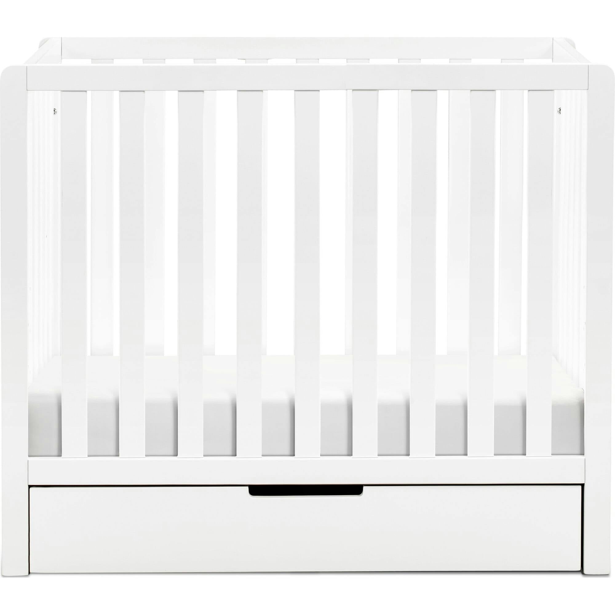 Colby 4-in-1 Convertible Mini Crib with Trundle