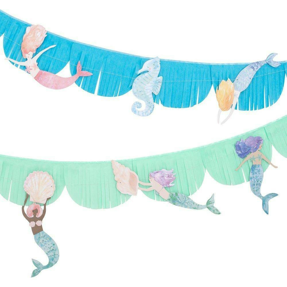 Mermaid Fringe Garland Set