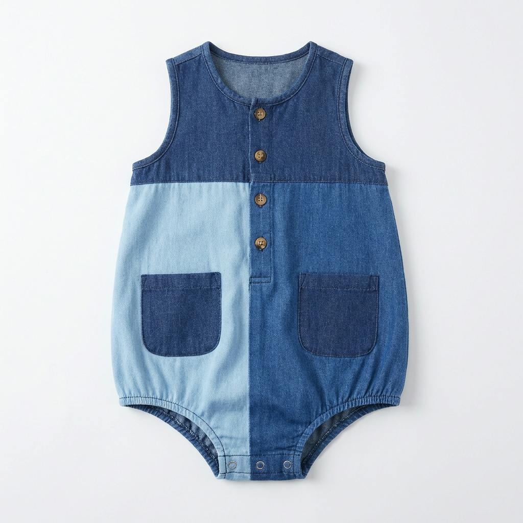 Colorblock Romper