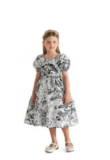 Black Encrè Floral Garden Dress