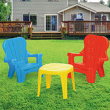Childrens Plastic Table And Chairs Set