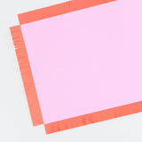 Bright Fringed Paper Placemats