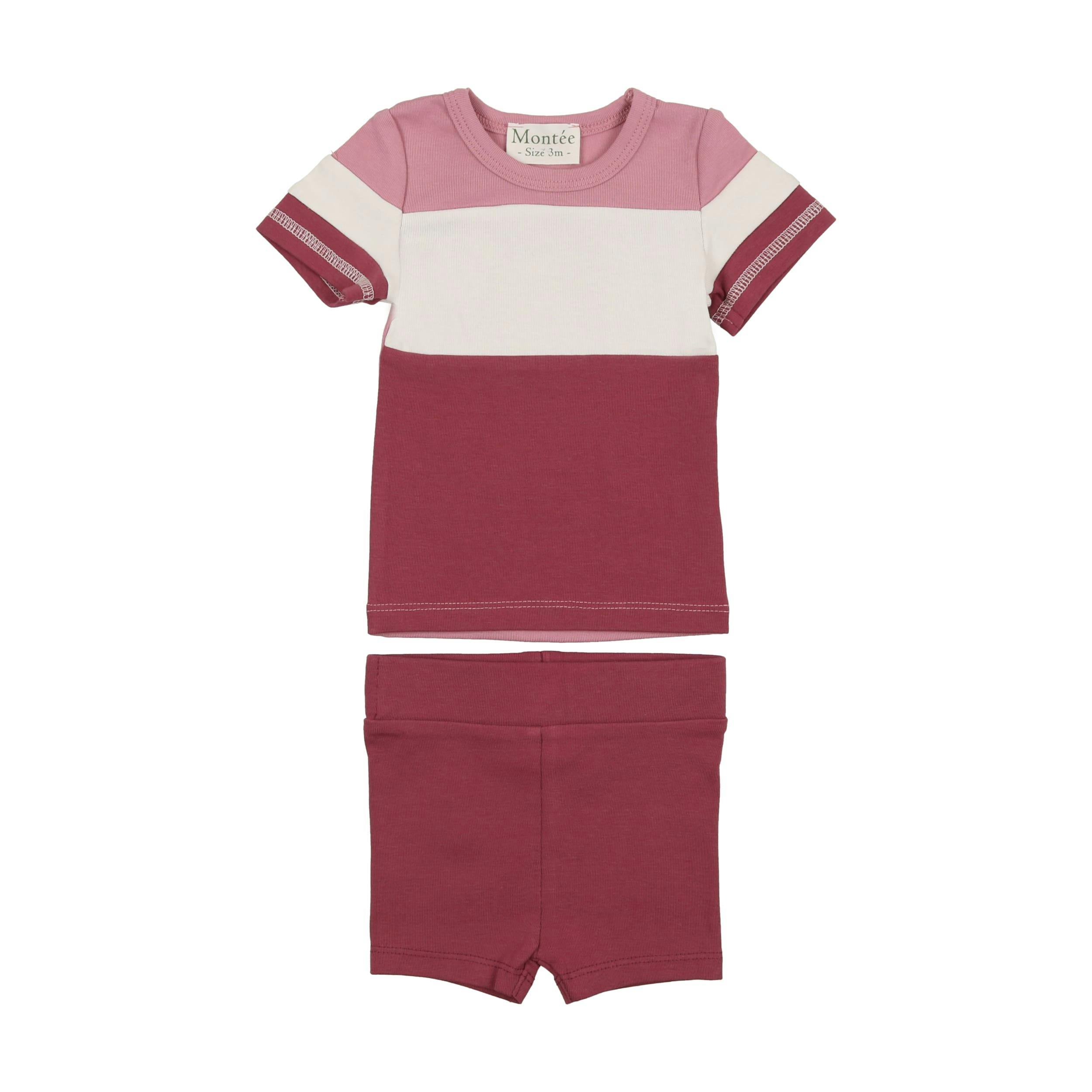 Rugby Stripe Short Set
