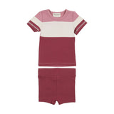 Rugby Stripe Short Set